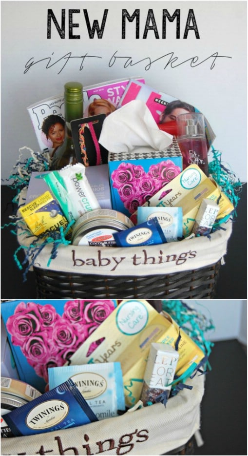 New Mama Gift Basket