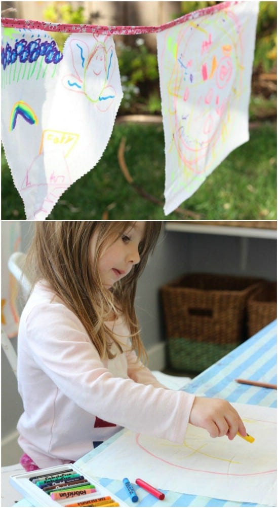 DIY Garden Wish Flags