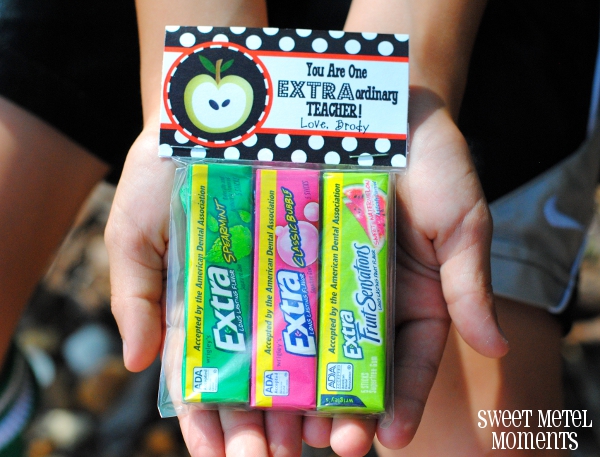 DIY Extra Gum Teacher Gift