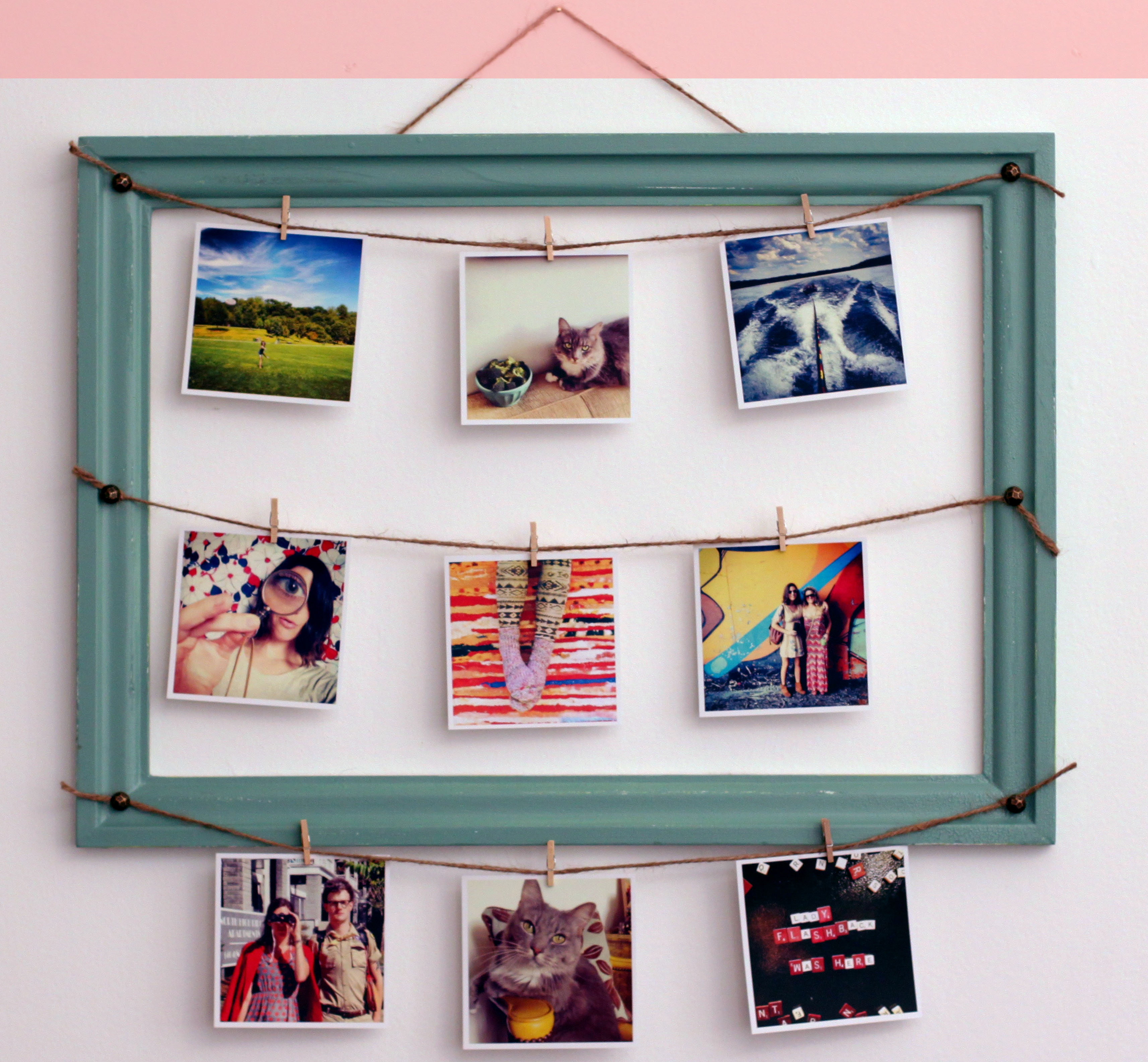 Diy picture frame