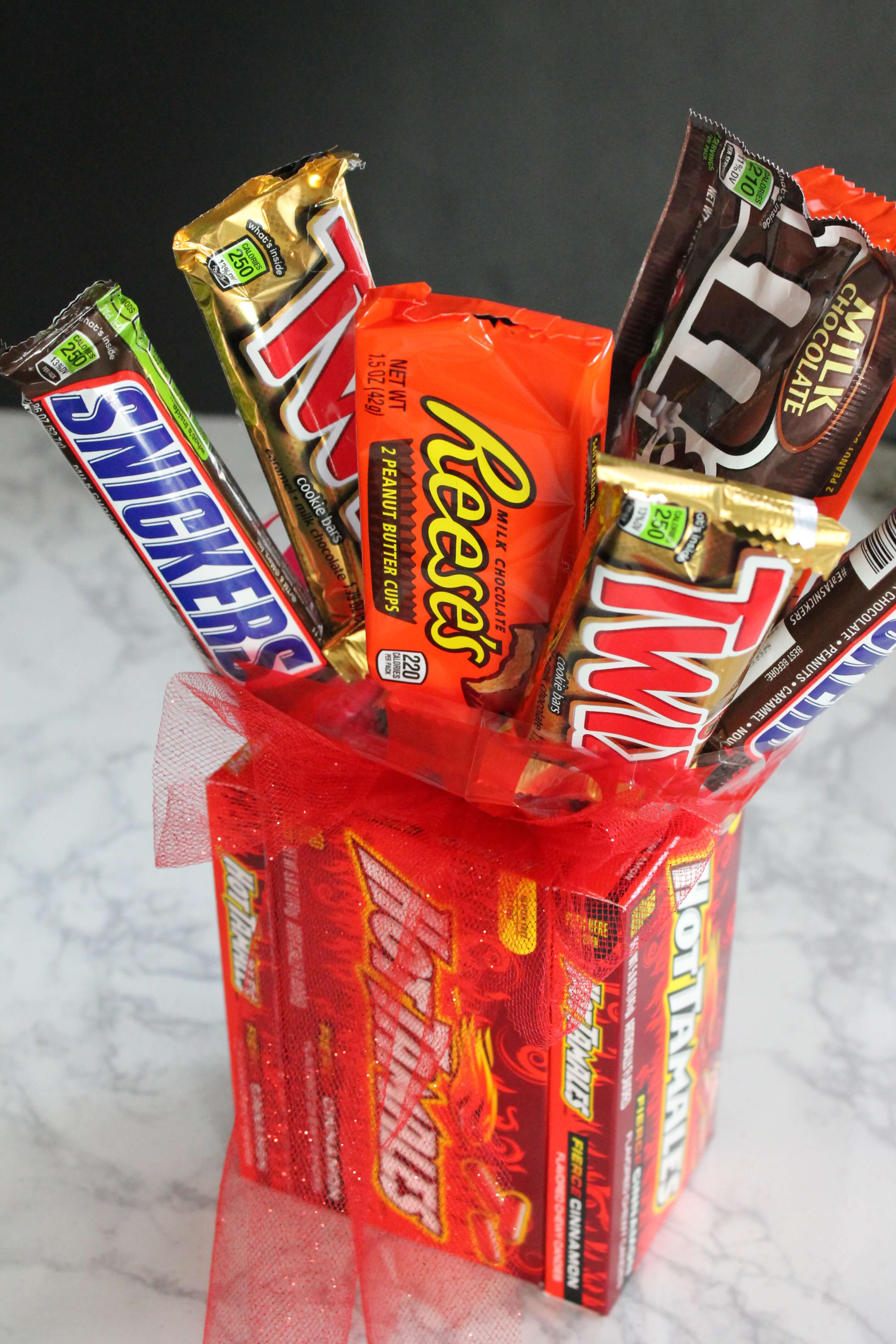Diy candy bouquets