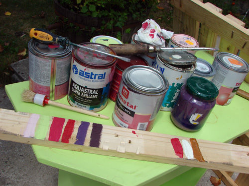 DIY coat rack