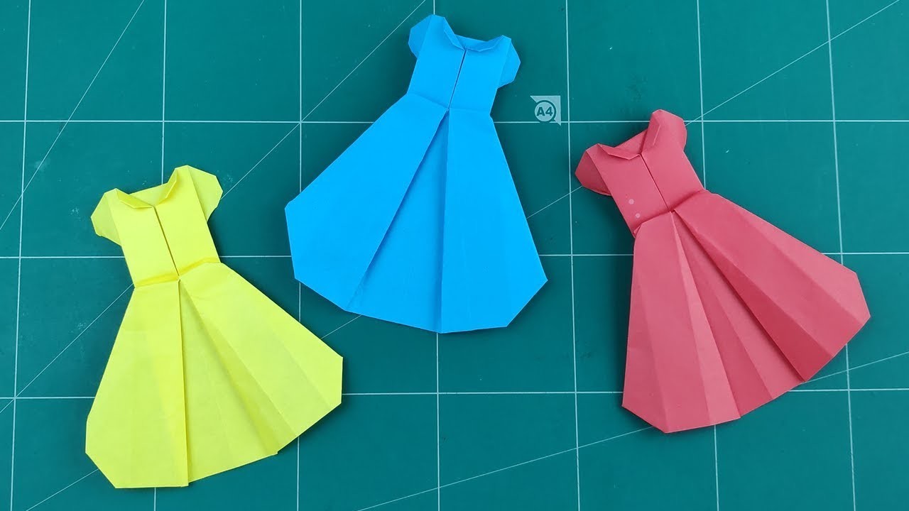 Одежда из бумаги оригами: Оригами одежда из бумаги