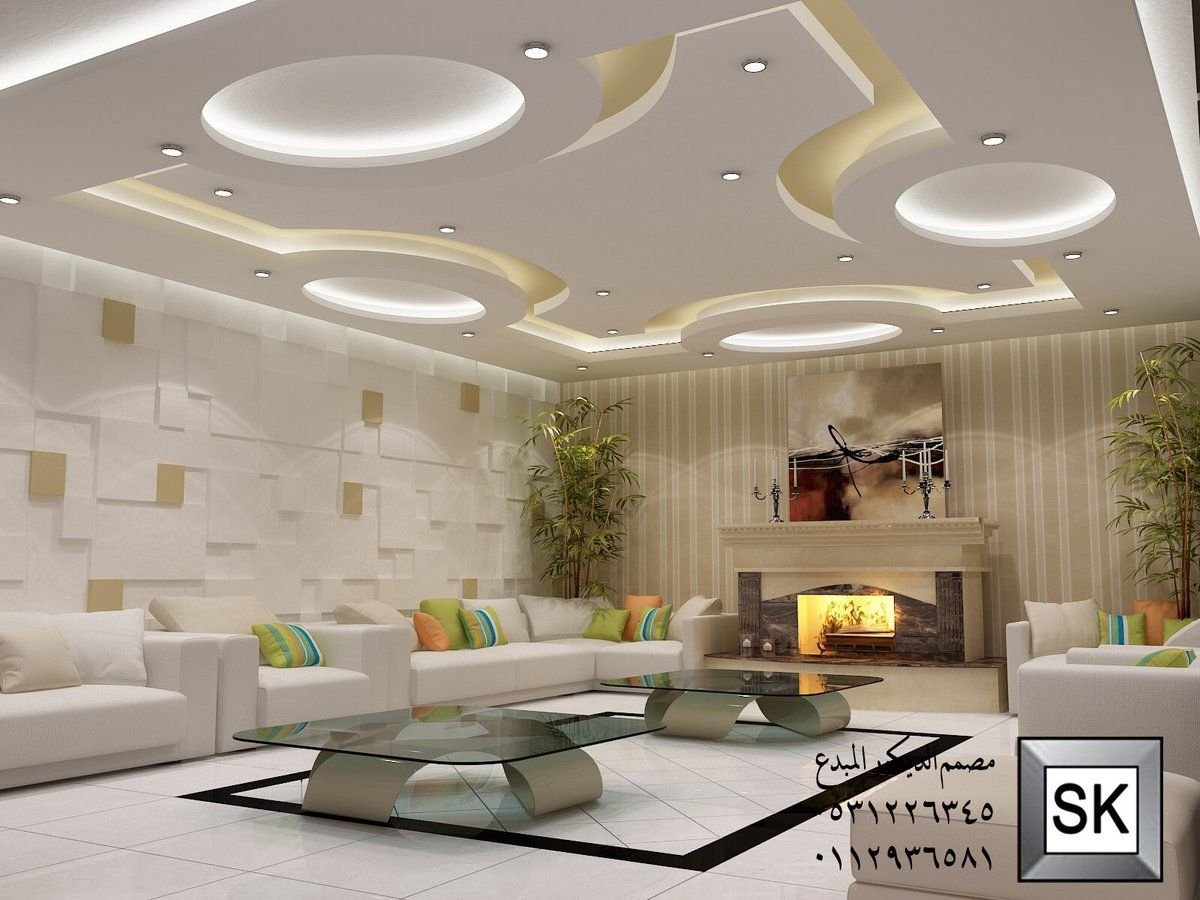 Дизайн потолок из гипсокартона: Дизайн потолков из гипсокартона (80 фото)