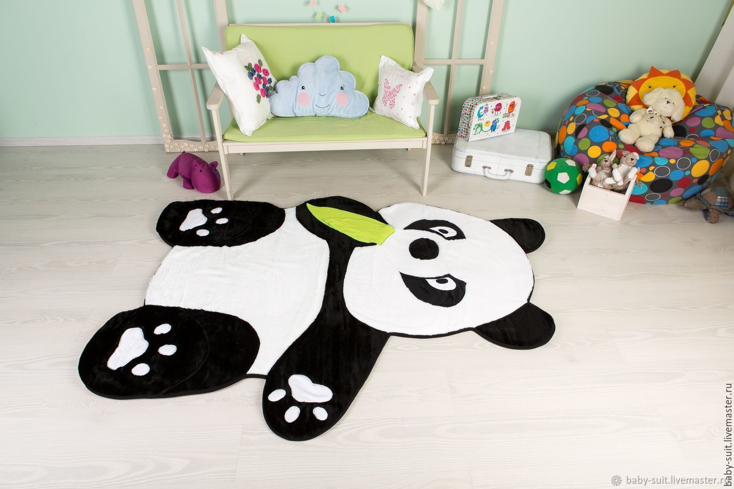 Коврик в детскую комнату своими руками: коврик своими руками на фото