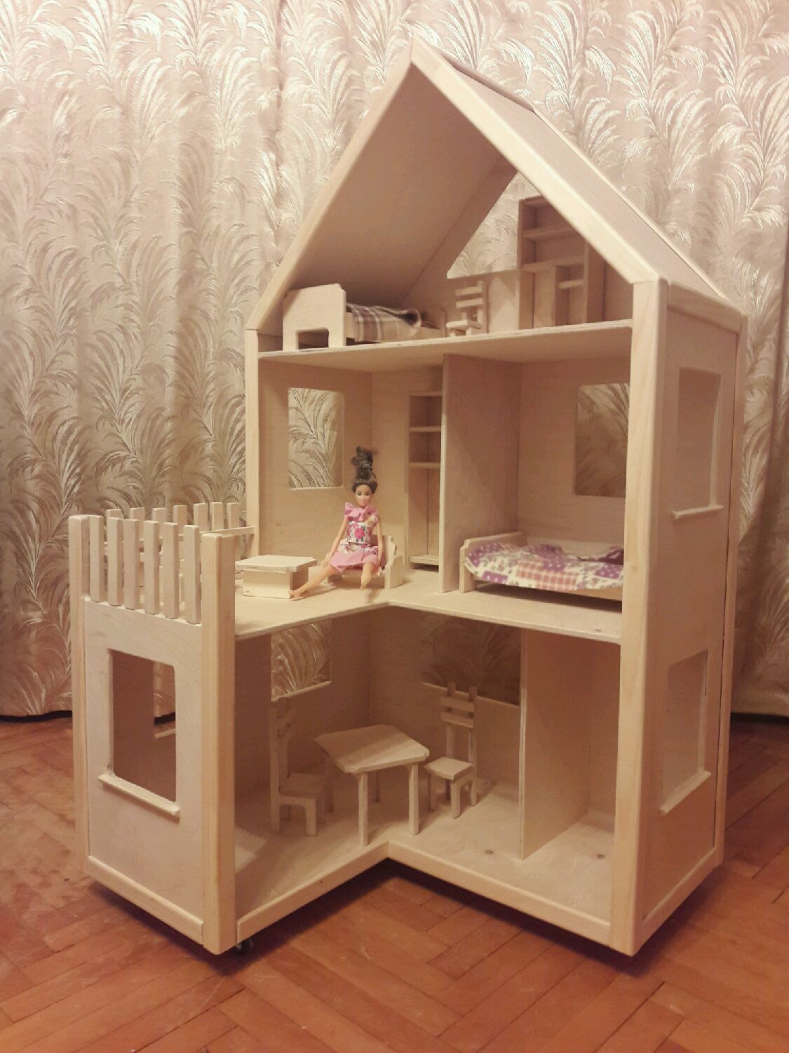 Домик для куклы своими: Кукольный домик своими руками - 66 фото создания игрушечного дома для детей