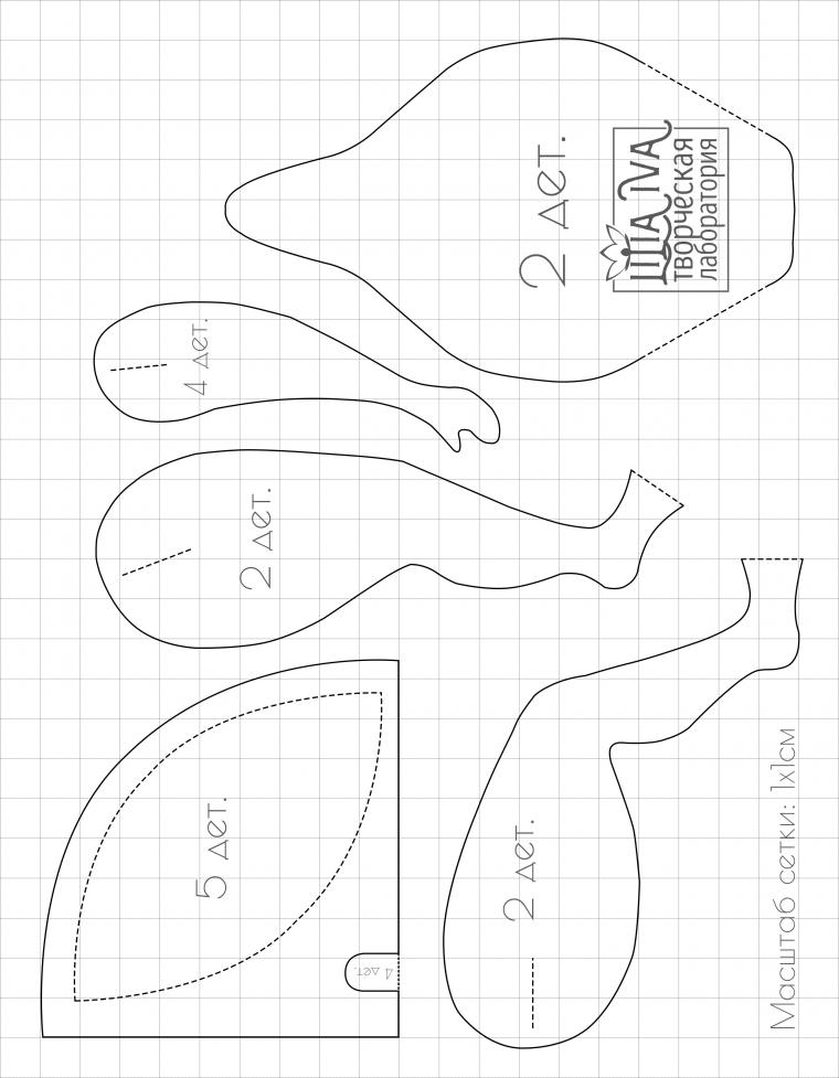 Выкройка текстильной куклы с ушками: Авторская выкройка текстильной куклы с ушками ушами интерьерной – купить на Ярмарке Мастеров – LLV7IRU