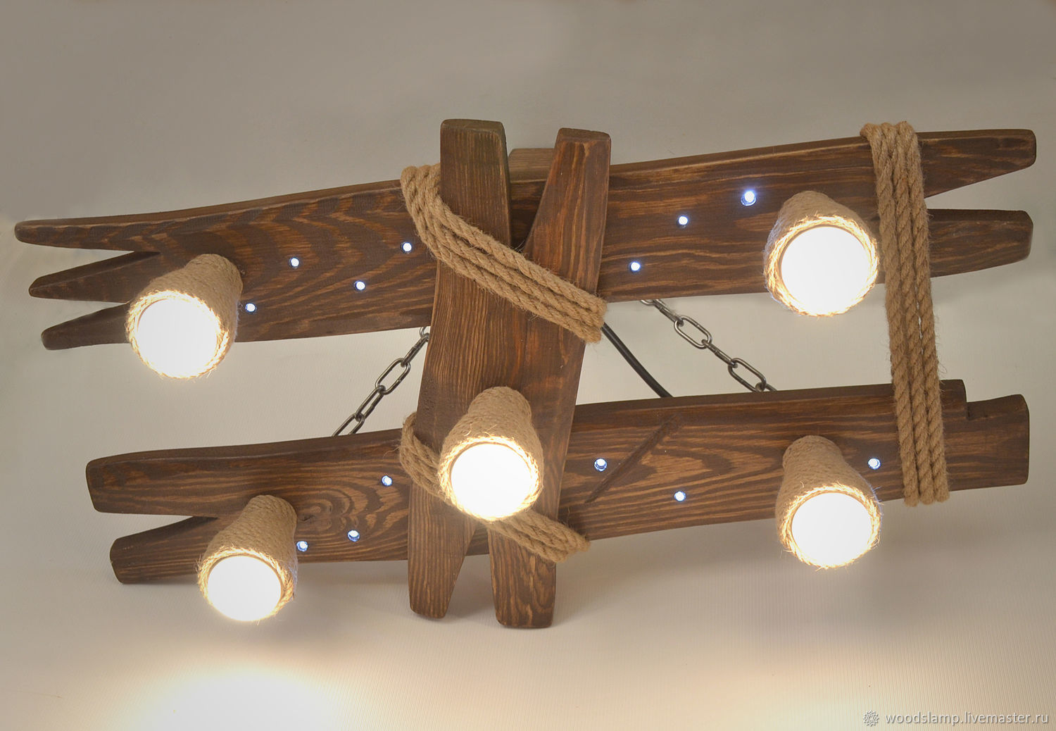 Светильник подвесной из дерева своими руками: деревянные светильники под старину, креативные японские лампы, круглые приборы