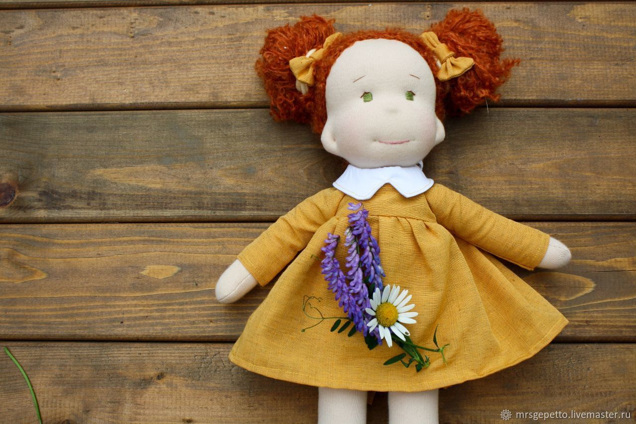 Вальдорфская игрушка своими руками: Вальдорфская кукла. Выкройки с размерами, мастер-класс, фото