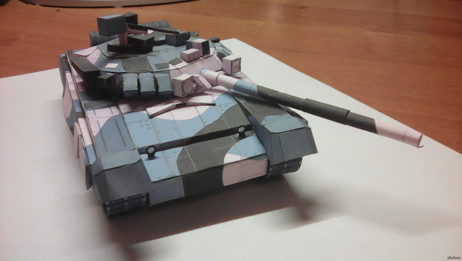 Как сделать из бумаги танк т 90: Танк Т-90 из бумаги - схемы для склеивания