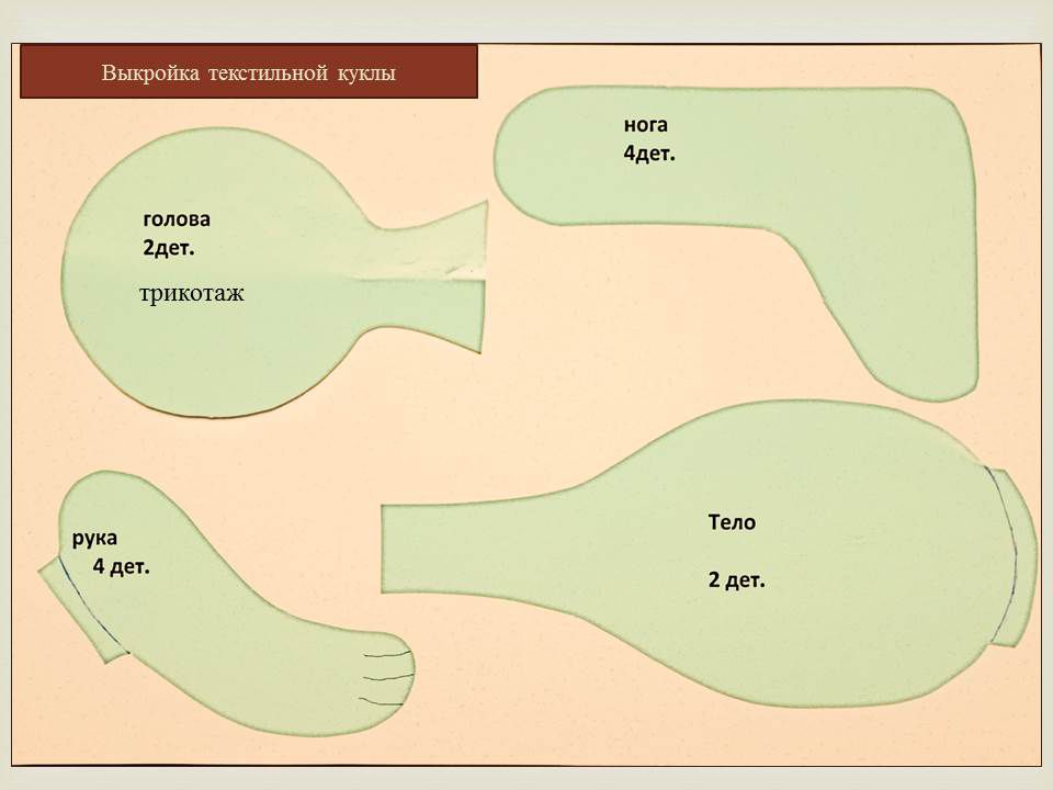 Выкройка голова текстильной куклы: Мастер-класс смотреть онлайн: Делаем объемное личико текстильной кукле