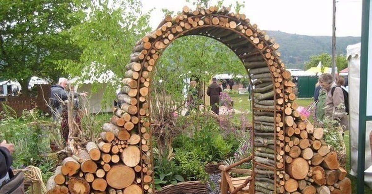 Идеи для дачи и сада своими руками фото из дерева: Оригинальные идеи для дачи из дерева:: 60 фото примеров