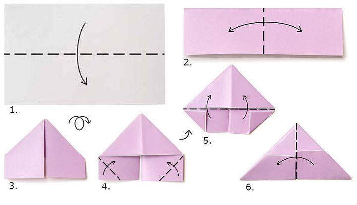 Как сделать треугольник из бумаги для оригами: Как сделать треугольник из бумаги