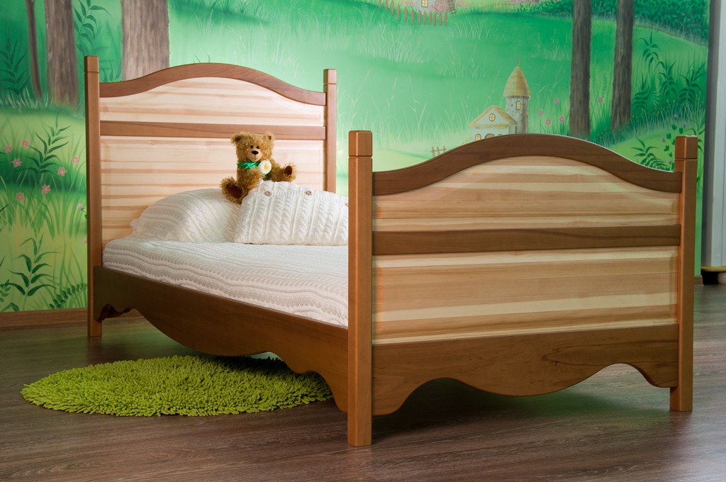 детская кровать из массива дерева идеи