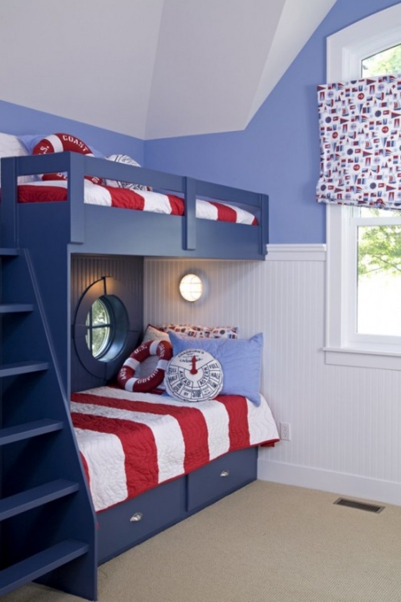 Оформление детской комнаты для мальчика фото: Дизайн детской комнаты для мальчика. 25 фото