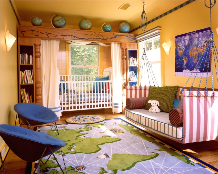 Оформление детской комнаты для мальчика фото: Дизайн детской комнаты для мальчика. 25 фото