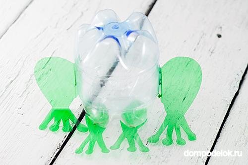 Животные 2019 года из пластиковых бутылок: Поделки своими руками из пластмассовых бутылок. Птицы и животные из пластиковых бутылок. Вертикальный сад на стене