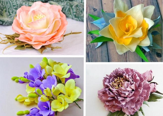 Простые цветы из фоамирана для начинающих: Цветы из фома: подборки мастер-классов, статей, публикаций о рукоделии и творчестве