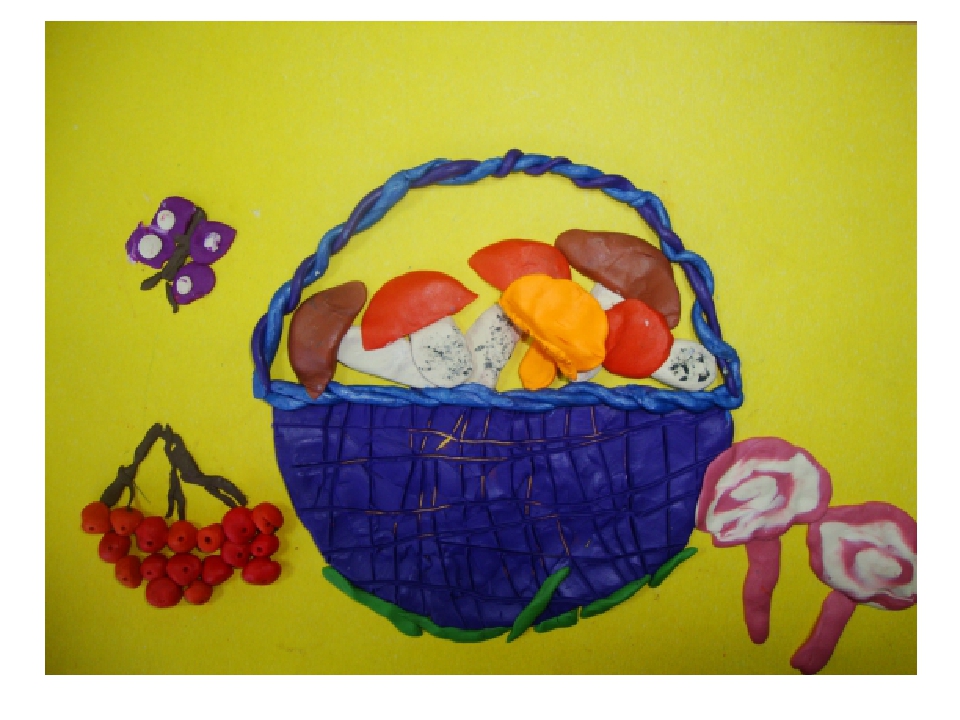 Поделка дары осени из пластилина: Поделки на тему осень в детский сад