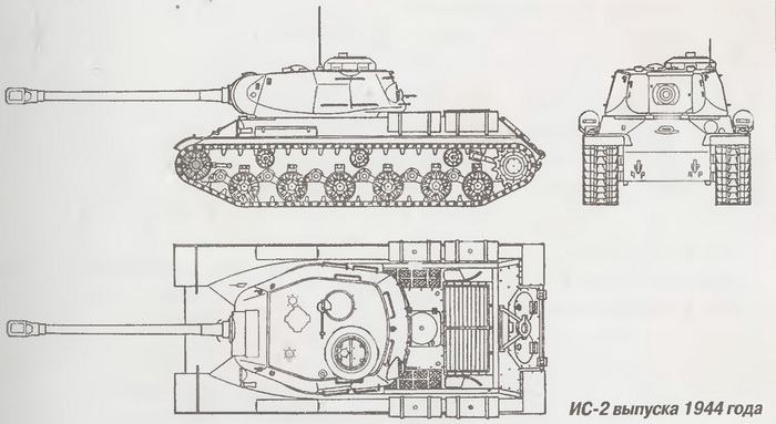 Чертежи ис 3: Схемы ИС-3 - тяжёлый танк