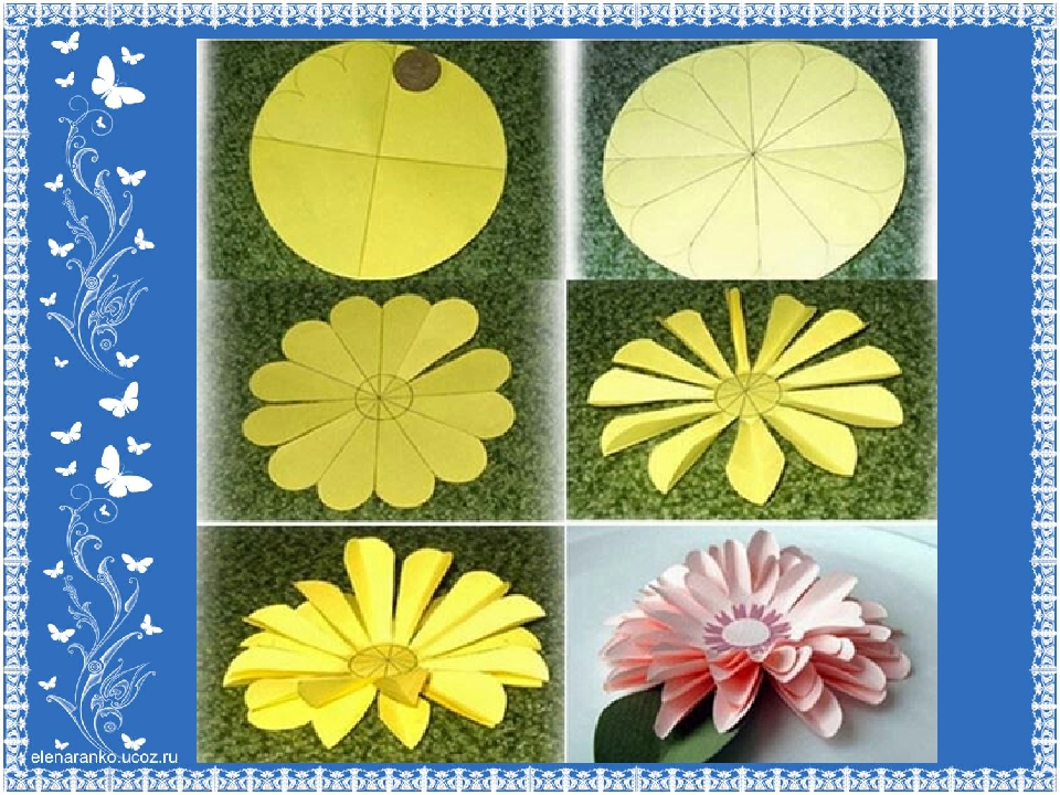 Как сделать легкий цветок: Цветок из бумаги: подборки мастер-классов, статей, публикаций о рукоделии и творчестве