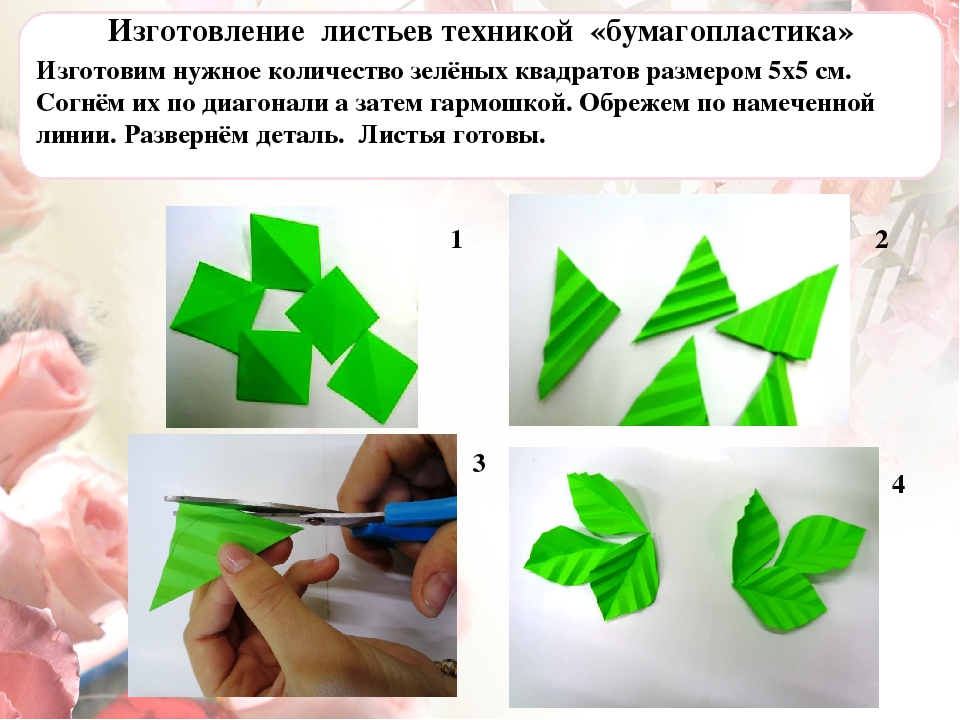 Как сделать листья из бумаги своими руками поэтапно: Листья из бумаги своими руками (схемы, шаблоны)