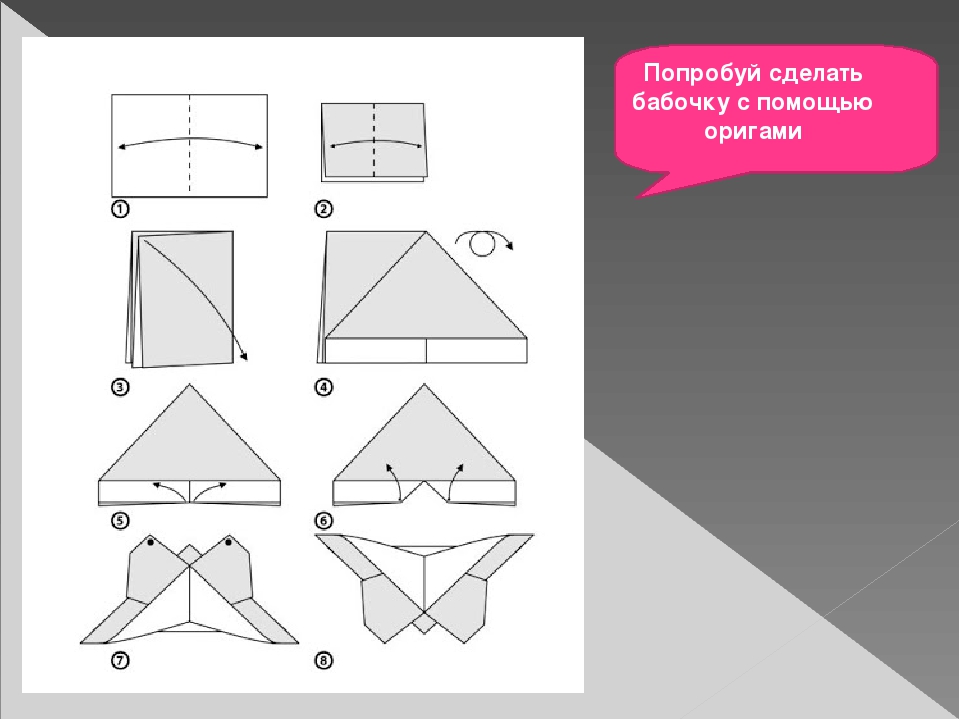 Бабочки схема из бумаги: Бабочки из бумаги своими