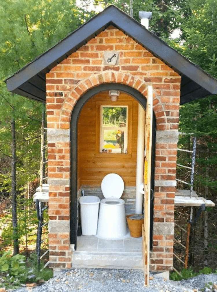 Дачный туалет красивый: Дачный туалет - Топ 100 лучших фото идей с оригинальным дизайном!