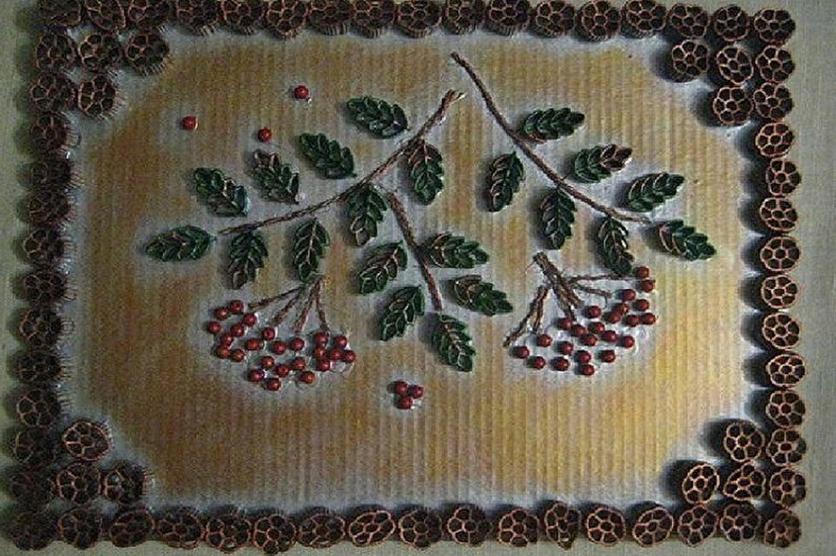 Поделки из макаронных изделий из круп: Поделки из круп и макарон
