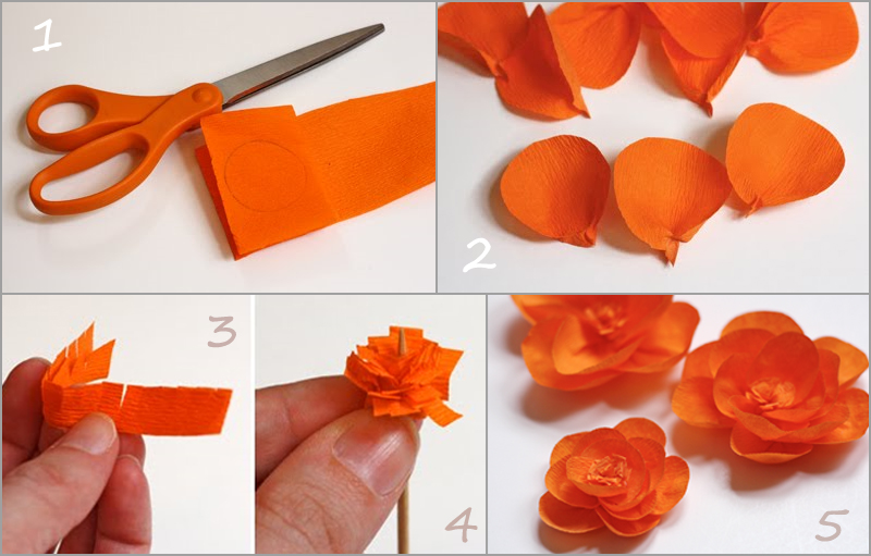 Поделки цветы из цветной бумаги: Цветы из цветной бумаги своими руками. Пошаговые инструкции + 300 фото