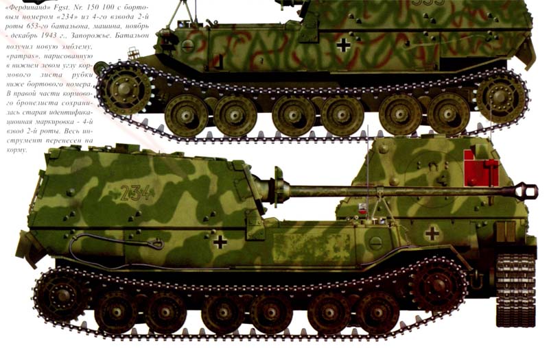 Самоходное орудие фердинанд: Истребитель танков "Фердинанд"