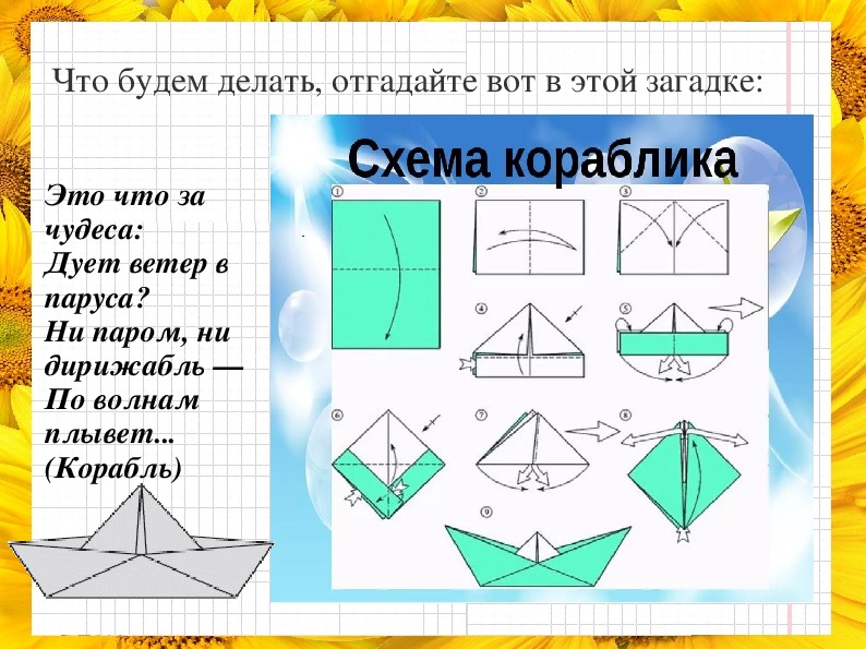 Оригами для начальной школы с описанием: ОБУЧЕНИЕ ТЕХНИКЕ ОРИГАМИ ДЕТЕЙ МЛАДШИХ КЛАССОВ