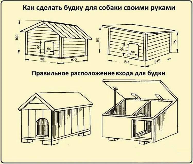 Как построить собаке будку своими руками пошагово с фото: чертежи и схемы, домашняя и уличная, утепление