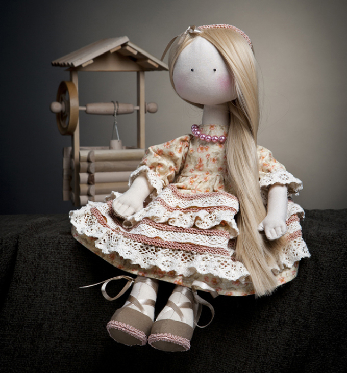Как делать интерьерные куклы своими руками: Текстильная кукла от макушки до пяточек