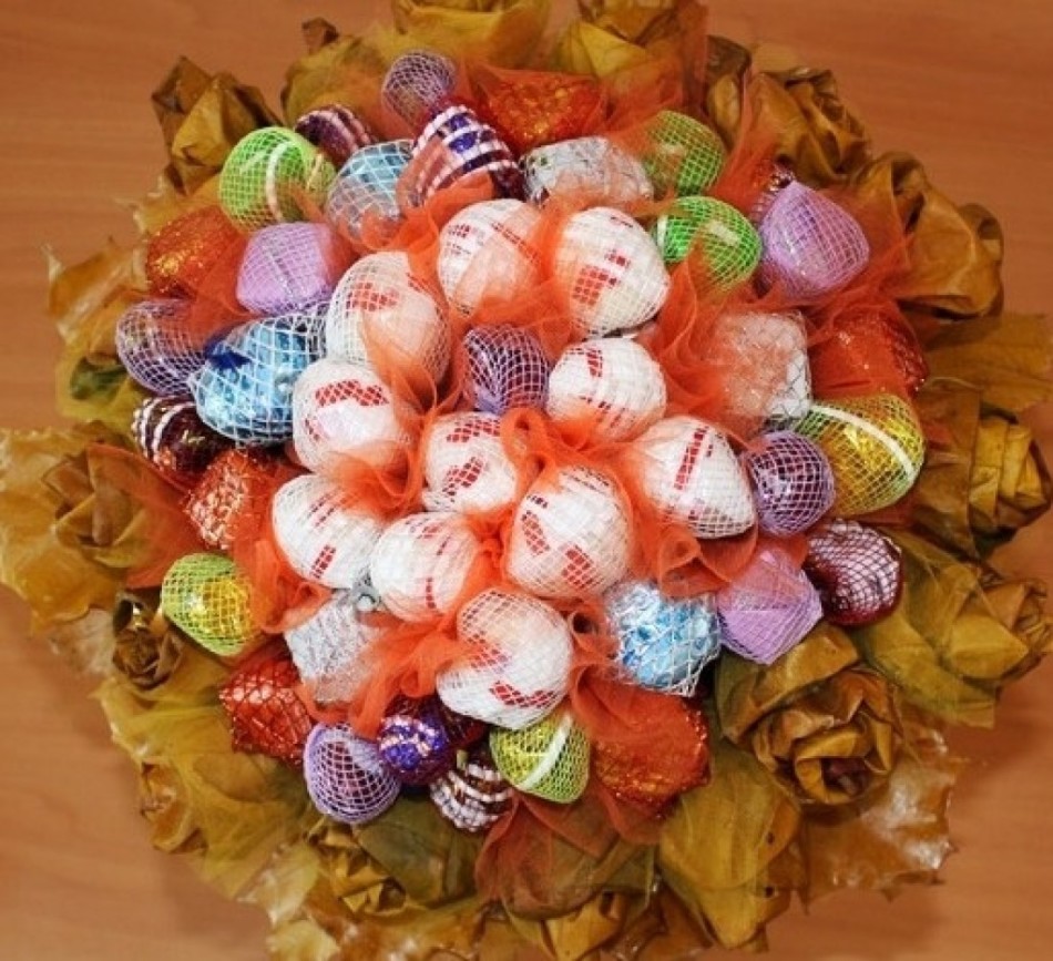 Букеты из конфет своими руками для начинающих фото: Страница не найдена — Блог Екатерины Манцуровой