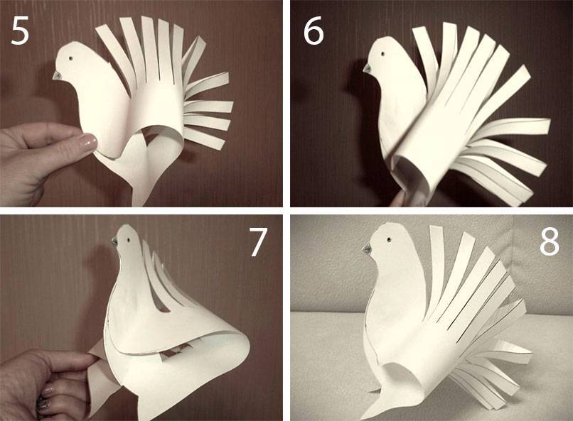 Голубь мира сделать из бумаги: Голубь мира поделка оригами - фото и картинки: 64 штук