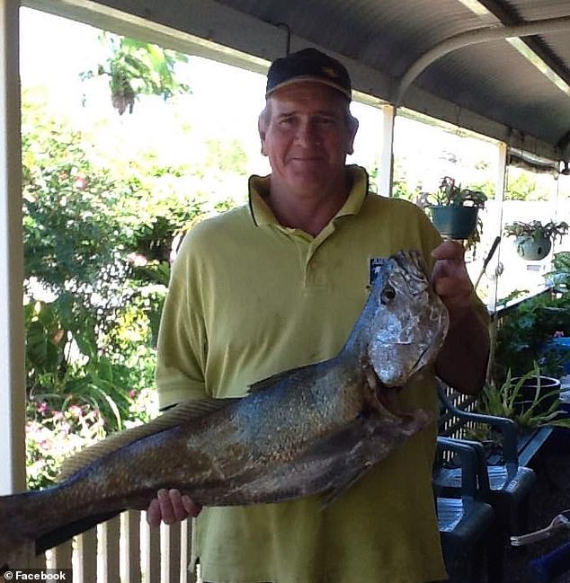 Excavator operator Warren Bruggy (pictured) and labourer Daniel Boyd found the cash on a Gold Coast property they were demolishing on October 31, 2019