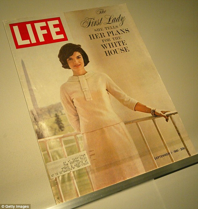 Jackie Onassis Kennedy graced the cover of Life Magazine in one of Cassini