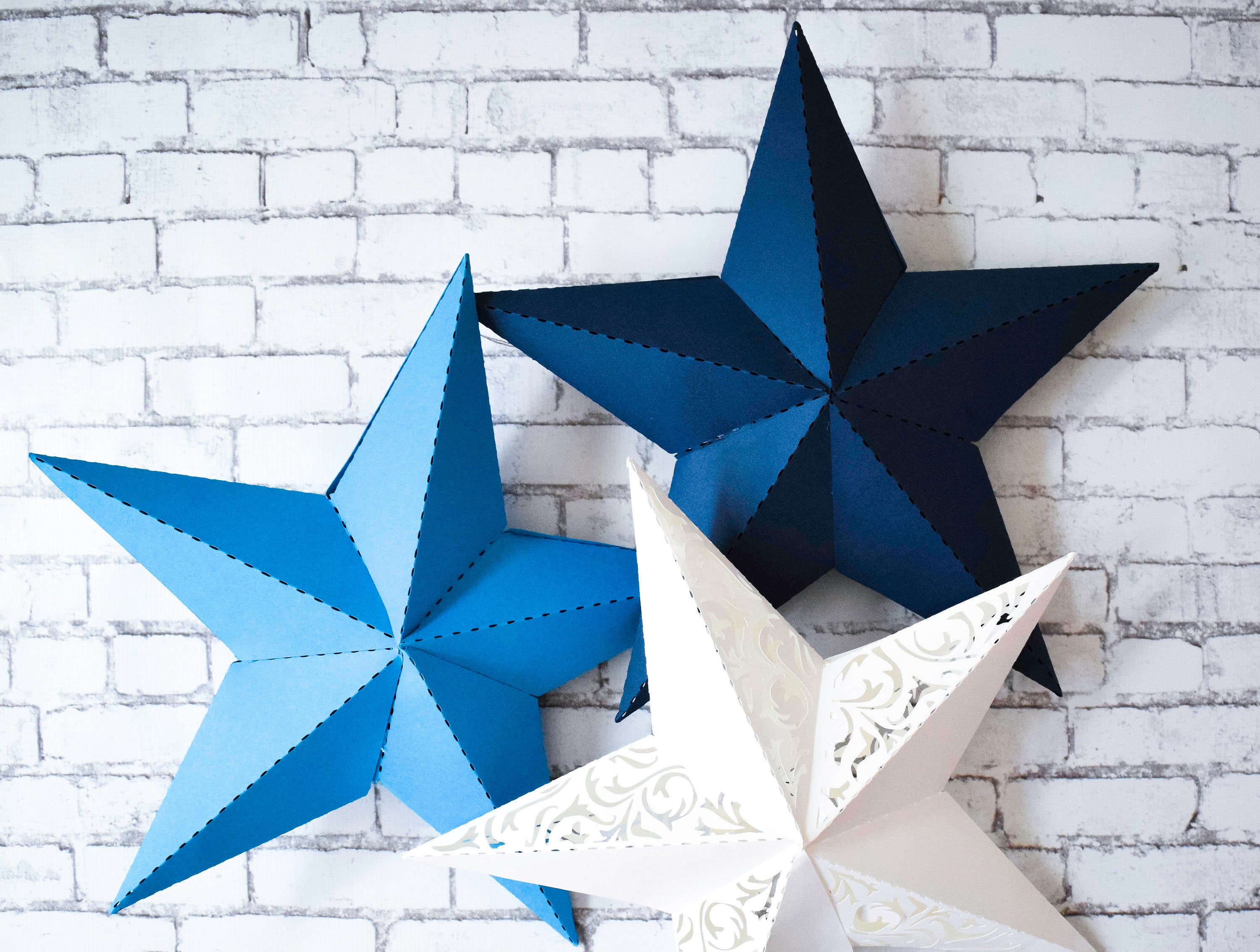 Как сделать звезду из бумаги большую: Новогодняя звезда из бумаги объёмная