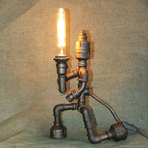 Светильник из труб своими руками: Лофт лампа своими руками из труб: креативный мастер-класс