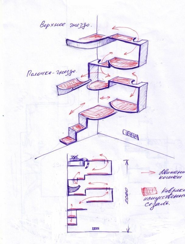 Дом для кота своими руками чертежи: Страница не найдена - CozyBlog