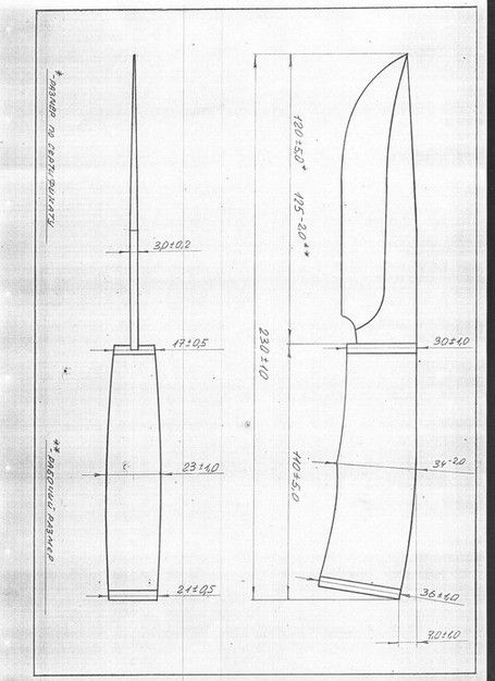 Эскизы охотничьих ножей: Эскизы охотничьих ножей
