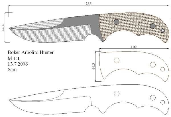 Формы клинков для ножей чертежи: описание, принцип изготовления клинка своими руками, эскизы рукояток