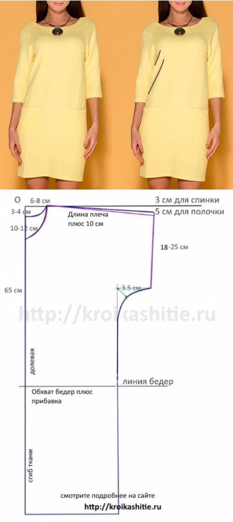 Сшить трикотажное платье своими руками без выкройки быстро: Как легко сшить простое платье? Как быстро сшить платье на лето своими руками без выкройки из шелка, трикотажа и шифона?…