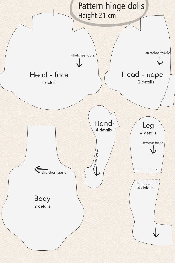 Кукла текстильная интерьерная выкройка: Выкройка интерьерной куклы с большой головой и как её сшить
