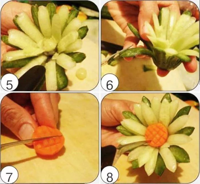 Карвинг для начинающих из фруктов: Всё про Карвинг из овощей и фруктов: самое полное руководство по фигурному вырезанию для начинающих