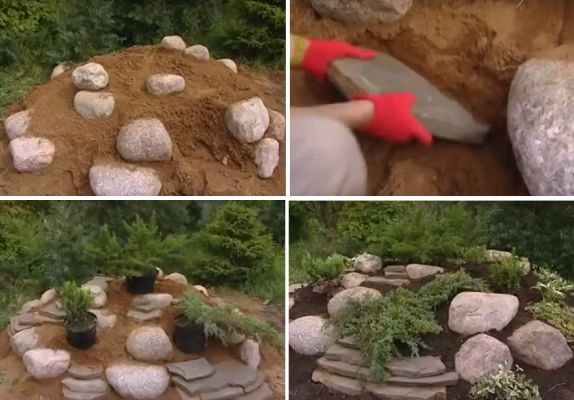 Как сделать альпийскую горку своими руками пошаговая инструкция с фото: Страница не найдена | Сам дизайнер и строитель на дачном и садовом участке
