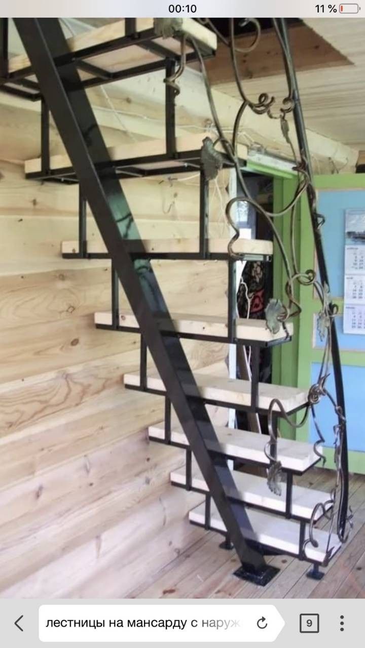 Как сделать самому лестницу на второй этаж из металла: Как сделать металлическую лестницу на второй этаж? — Prolestnitsy.ru