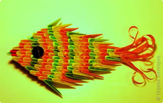 Как сделать из бумаги из модулей рыбку: Как сделать рыбку из модулей оригами?