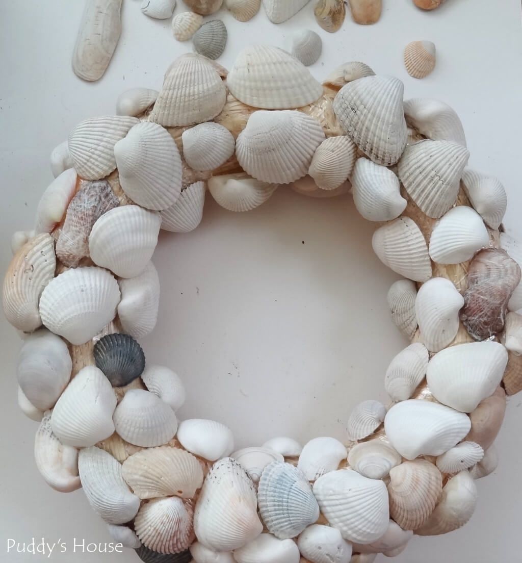 Сетка из ракушек: Сетка с ракушками и буйками, 110*150 см, белая